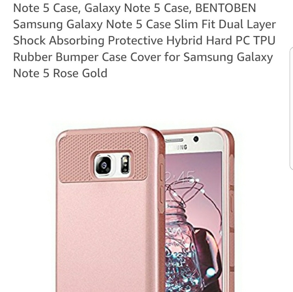 BENTOBEN Samsung Galaxy Note 5 Phone Case